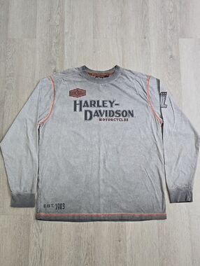 Harley Davidson Long Sleeve Tee Size XL